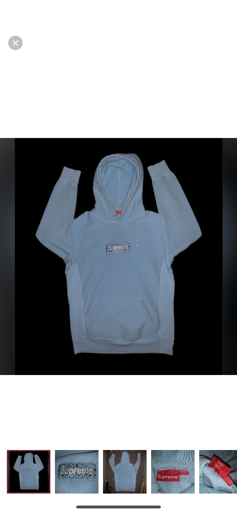 Supreme Bandana Box Logo Hoodie 