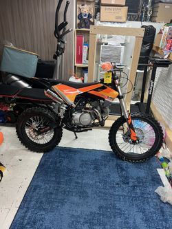 X19 125cc Dirt Bike with 4-Speed Semi-Automatic Transmission, Kick Start Big 17"/14" Tires! Zongshen Brand Engine!