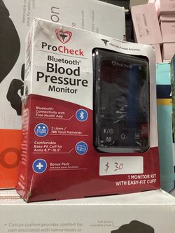 ProCheck Bluetooth Blood Pressure Monitor - $30