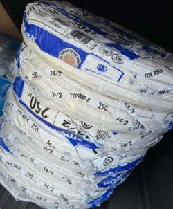 ELECTRICAL WIRE ROMEX 14/2 ROLLS OF 250FT