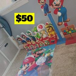 Mario Theme Birthday Party