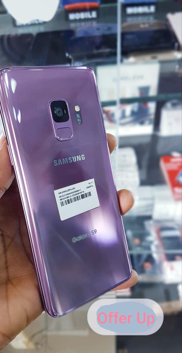 Samsung Galaxy | S9 | Factory Unlocked | Works For Any SIM Company Carrier | Works For Locally & INTERNATIONALLY | Like Almost New...