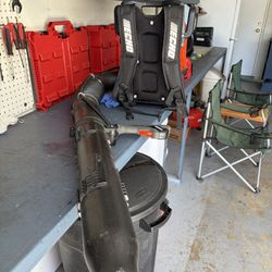 ECHO BACKPACK BLOWER, BATTERY AND CHARGER