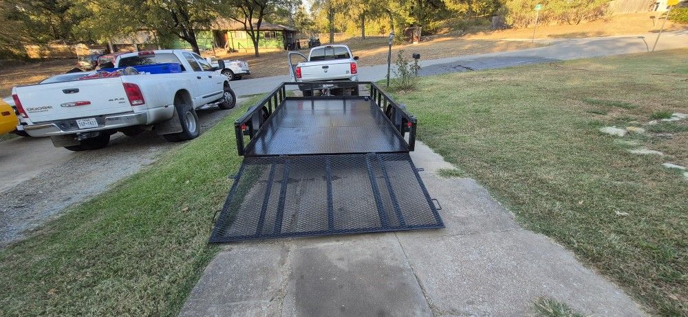 12×7 Utility Trailer