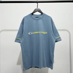 BALENCIAGA embroidered short-sleeved T-shirt