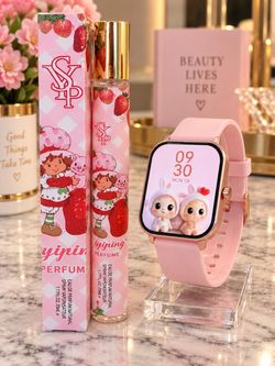 Smartwatch + FREE 35ml Perfume — perfect for gifting