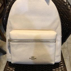 Coach Pbl Leather Backpack