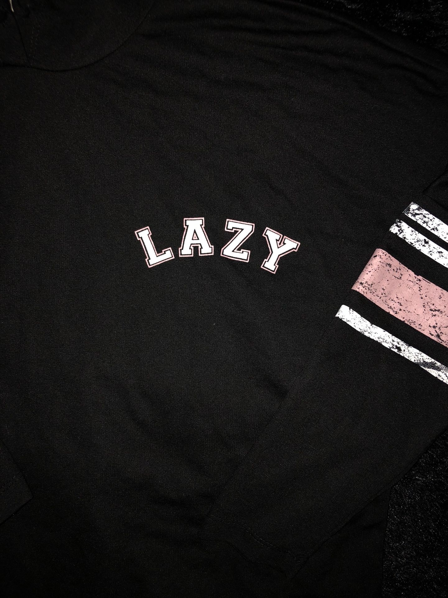 “lazy” hoodie