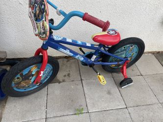 Kid bike( paw patrol)