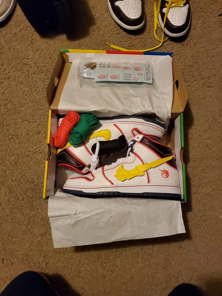 Sb Dunk High Pro Qs Rxo Gundam 
