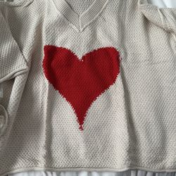 Red Heart Sweatshirt