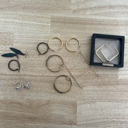 Earrings And rings 