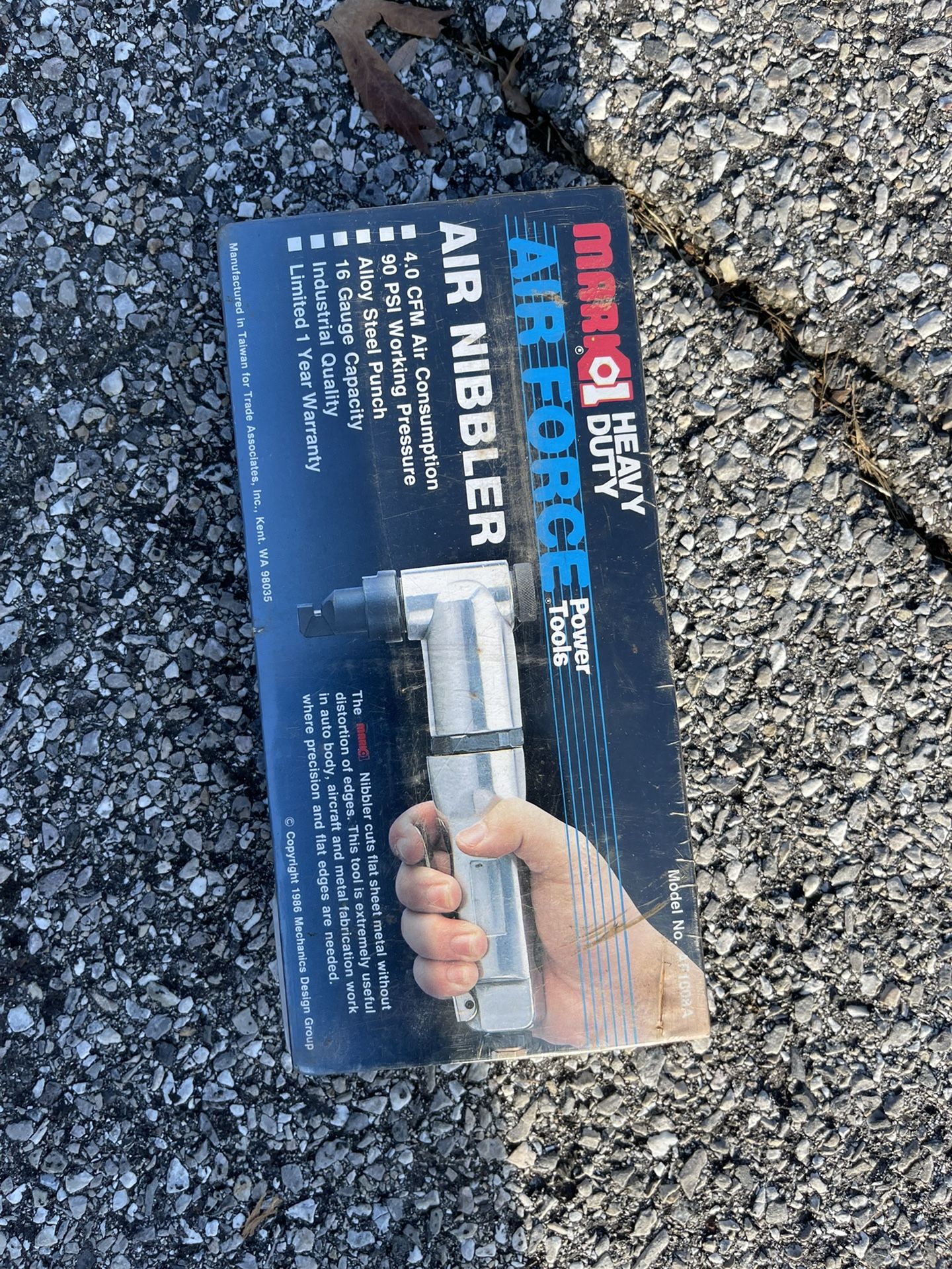 Air Nibbled Hand Tool