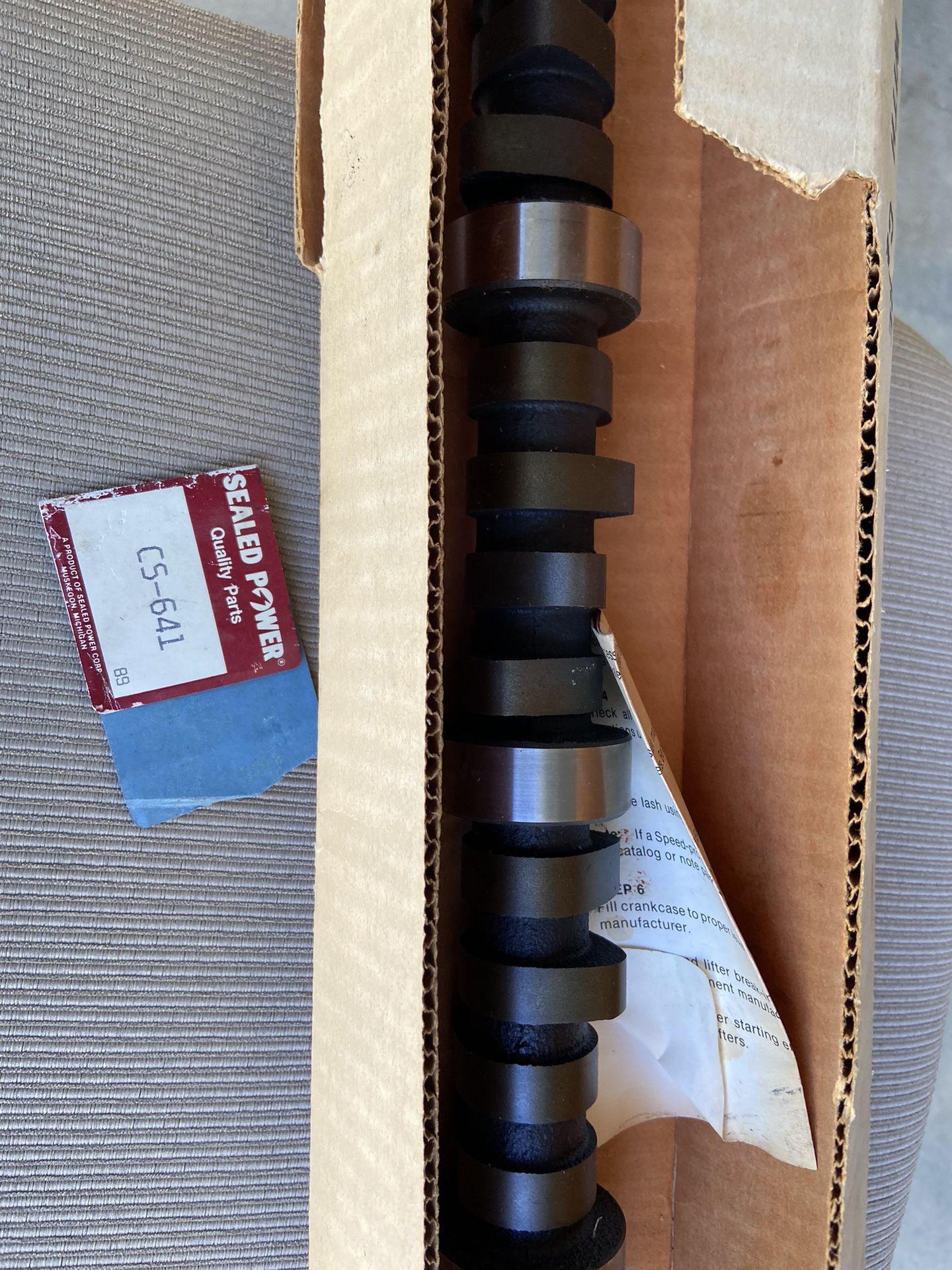NOS Cam Shaft & Nell Gear, Timing Chain and Pistons