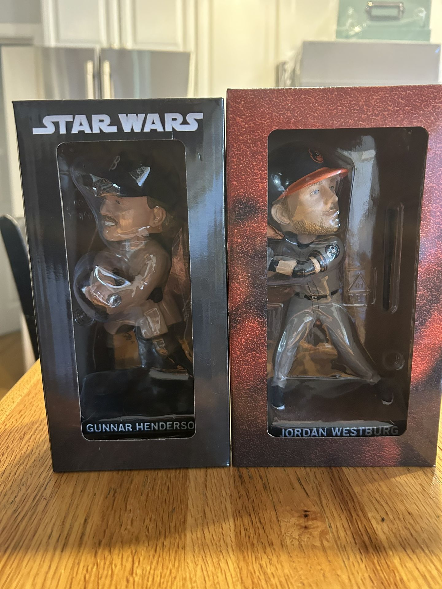 Gunnar Henderson and Westburg bobble heads