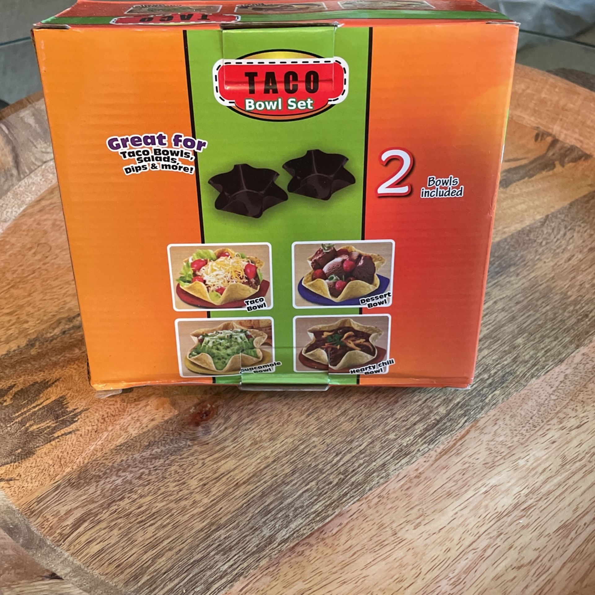 Menards Taco bowl Set