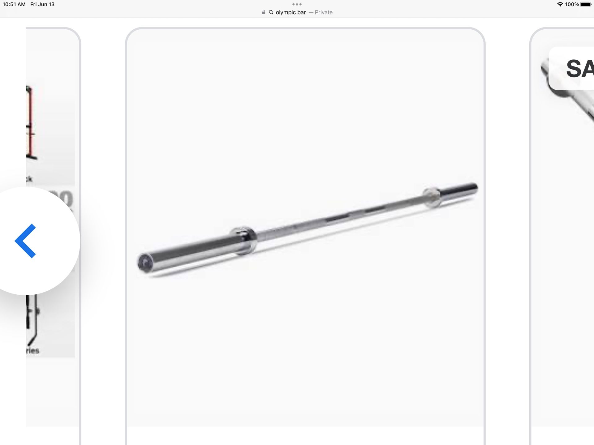 New Standard Olympic Bar