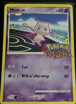 Mew Pokmon Rumble Card for Sale in San Lorenzo, CA - OfferUp