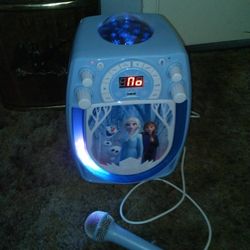 Elsa From Frozen Karaoke Machine