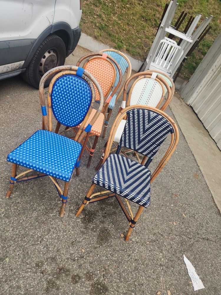 Original French Bistro Chairs