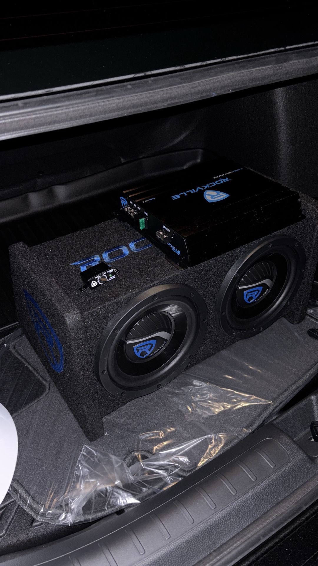 Subwoofer With Amplifier