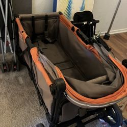 Jeep by Delta Children Sport All-Terrain Stroller Wagon (Model 60009)