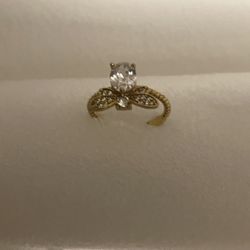 butterfly finger ring