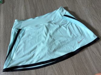 Nike Dri-Fit Light Blue Athletic Tennis Skort Small