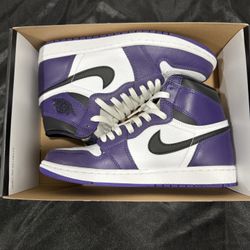 Air Jordan 1 Retro High Court Purple 