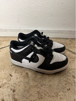 Nike dunk low panda PS kids size 11C