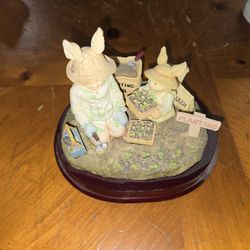 Bunnies In The Garden