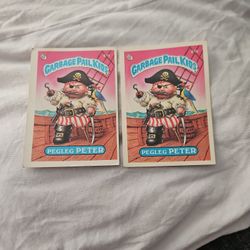 Garbage Pails Kides Cards Pegleg Peter 61b
