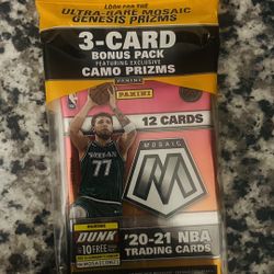 2020-21 NBA Mosaic Cello Pack