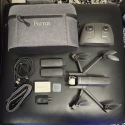 Parrot Anafi Quadcopter 4K Drone- Extended Kit, Extra Batteries