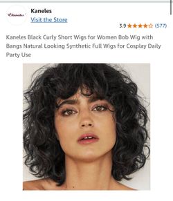 Short Curly Hair Wig