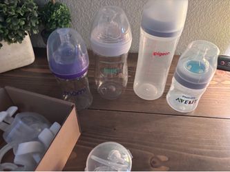 Baby bottles and parts
