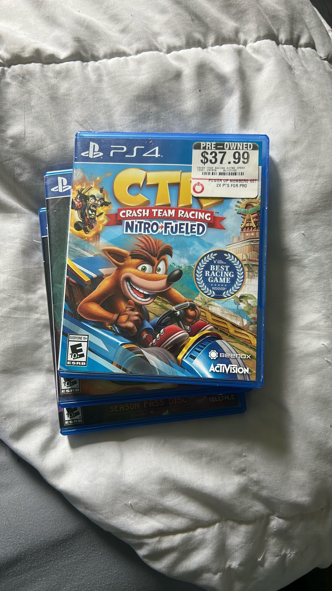 Crash Tam Racing Nitro Fueled Ps4 Disc