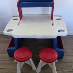 Step 2 Art Table With 2 Chairs