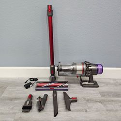 cordless dyson v11 outsize red stick vacuum 4 cleaning tools red