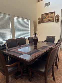 Dining room set & bedroom set