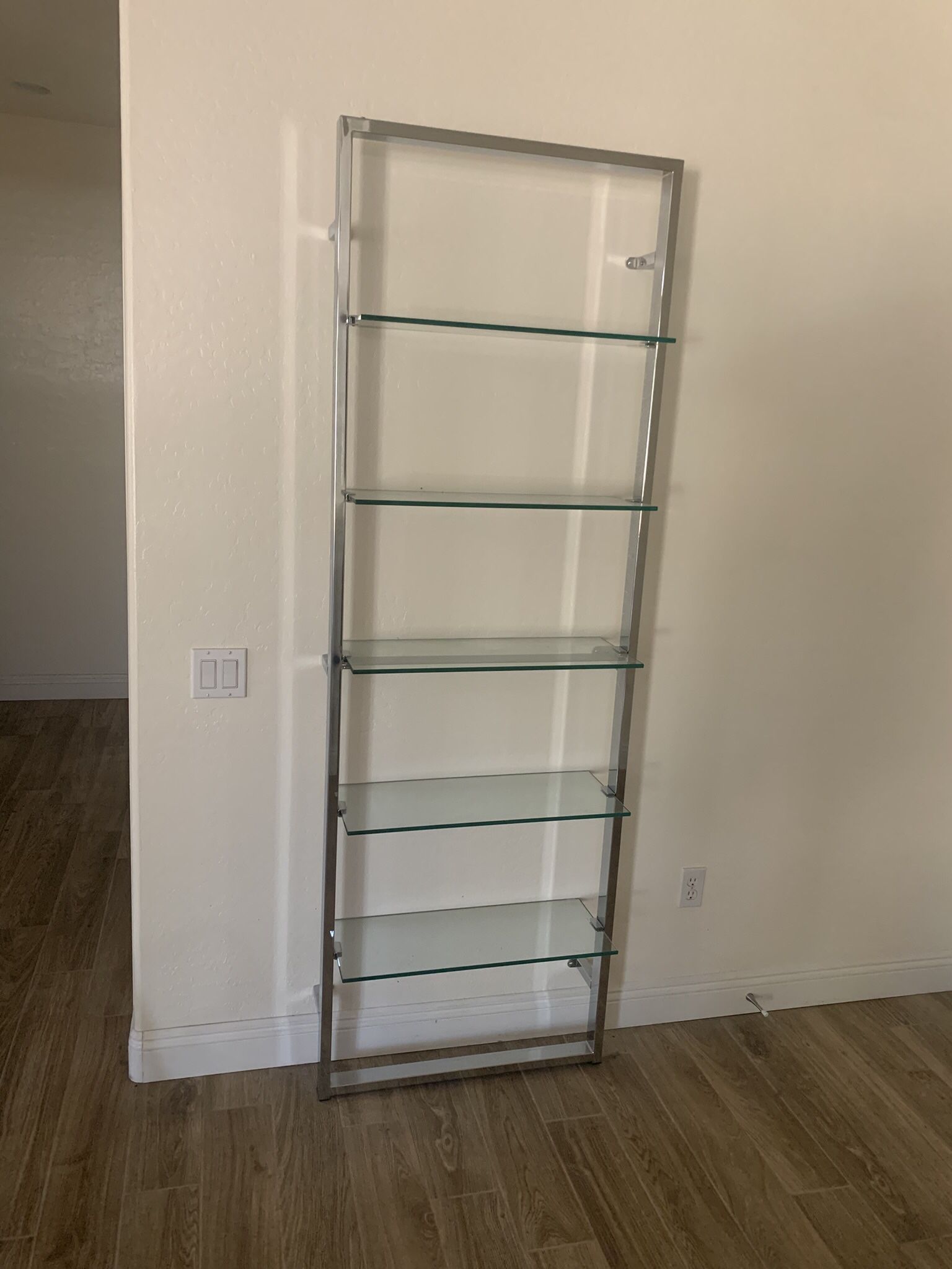 Glass Wall Mounted Shelves