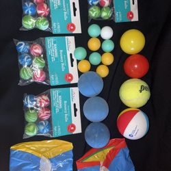 Bouncy ball packs with random mixed balls - LOTJ