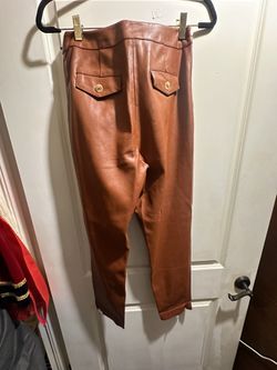 Women’s Vegan Leather Pants 