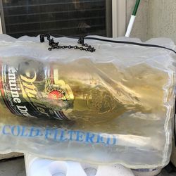 Miller Genuine Draft Hanging Pool Table Light