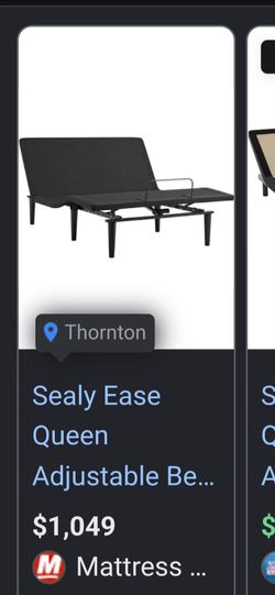 Sealy Ease Queen Adjustable Bed Base