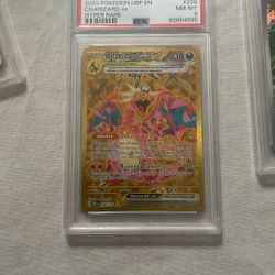 2023 Pokemon OBF EN CHARIZARD ex Psa 8 