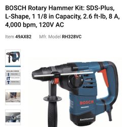 BOSCH  Rotary Hammer Drill