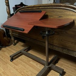Heavy Medical Roller Side Table