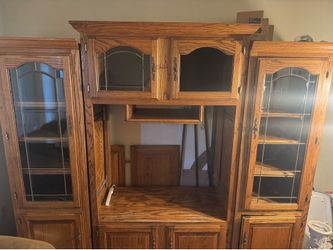 Vintage entertainment center