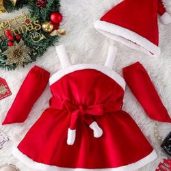 Santa Dress 12-18 Months